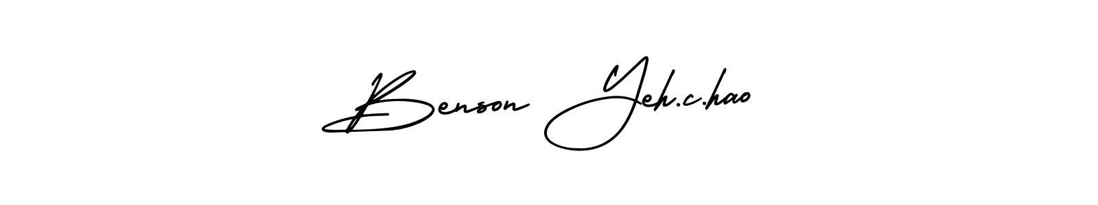 Once you've used our free online signature maker to create your best signature AmerikaSignatureDemo-Regular style, it's time to enjoy all of the benefits that Benson Yeh.c.hao name signing documents. Benson Yeh.c.hao signature style 3 images and pictures png