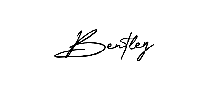 How to make Bentley name signature. Use AmerikaSignatureDemo-Regular style for creating short signs online. This is the latest handwritten sign. Bentley signature style 3 images and pictures png