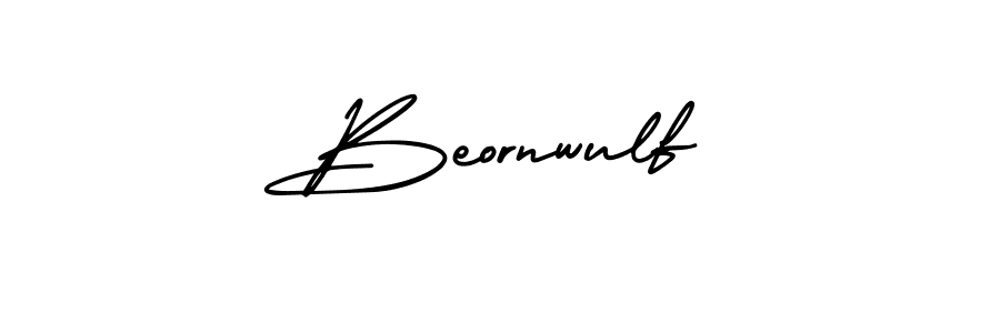 How to make Beornwulf signature? AmerikaSignatureDemo-Regular is a professional autograph style. Create handwritten signature for Beornwulf name. Beornwulf signature style 3 images and pictures png