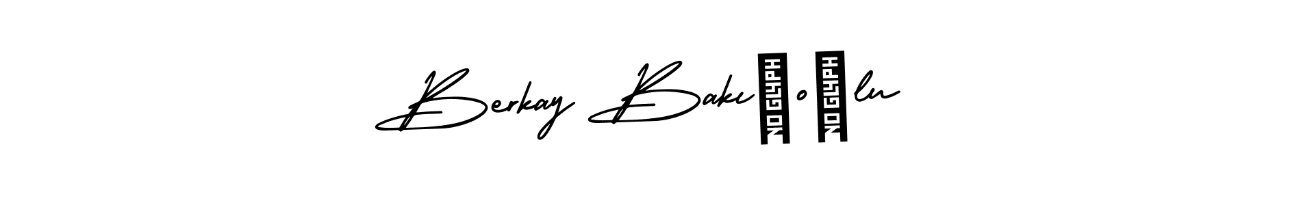 AmerikaSignatureDemo-Regular is a professional signature style that is perfect for those who want to add a touch of class to their signature. It is also a great choice for those who want to make their signature more unique. Get Berkay Bakışoğlu name to fancy signature for free. Berkay Bakışoğlu signature style 3 images and pictures png