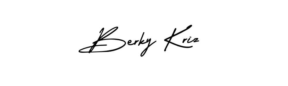 See photos of Berky Kriz official signature by Spectra . Check more albums & portfolios. Read reviews & check more about AmerikaSignatureDemo-Regular font. Berky Kriz signature style 3 images and pictures png