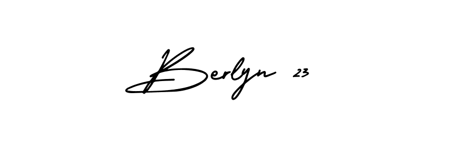 You can use this online signature creator to create a handwritten signature for the name Berlyn 23. This is the best online autograph maker. Berlyn 23 signature style 3 images and pictures png