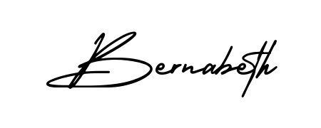 Upgrade your professional image with Bernabeth signature created with AmerikaSignatureDemo-Regular font. Fast, free, and watermark-free download. Bernabeth signature style 3 images and pictures png