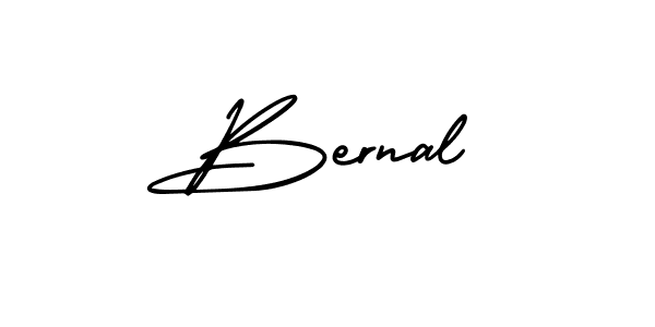Design your own signature with our free online signature maker. With this signature software, you can create a handwritten (AmerikaSignatureDemo-Regular) signature for name Bernal. Bernal signature style 3 images and pictures png