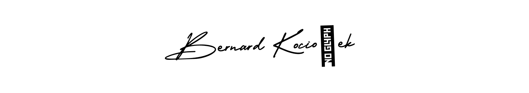 Make a short Bernard Kociołek signature style. Manage your documents anywhere anytime using AmerikaSignatureDemo-Regular. Create and add eSignatures, submit forms, share and send files easily. Bernard Kociołek signature style 3 images and pictures png
