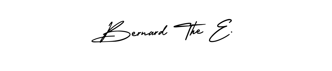 Make a short Bernard The E. signature style. Manage your documents anywhere anytime using AmerikaSignatureDemo-Regular. Create and add eSignatures, submit forms, share and send files easily. Bernard The E. signature style 3 images and pictures png