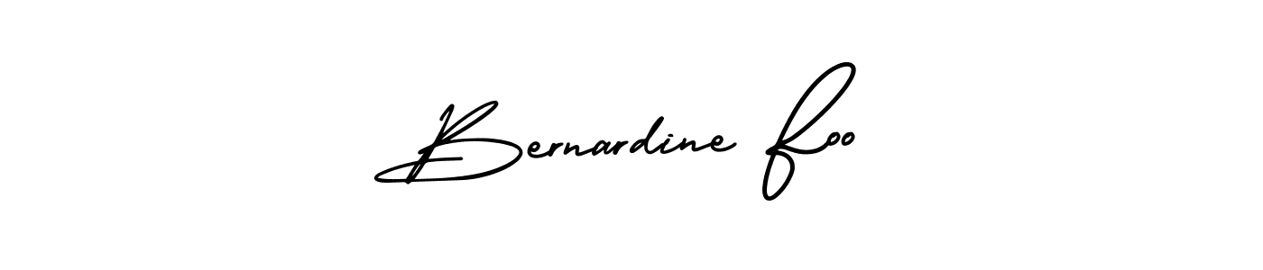 Make a beautiful signature design for name Bernardine Foo. Use this online signature maker to create a handwritten signature for free. Bernardine Foo signature style 3 images and pictures png
