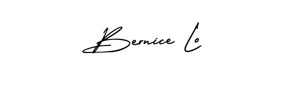 Create a beautiful signature design for name Bernice Lo. With this signature (AmerikaSignatureDemo-Regular) fonts, you can make a handwritten signature for free. Bernice Lo signature style 3 images and pictures png