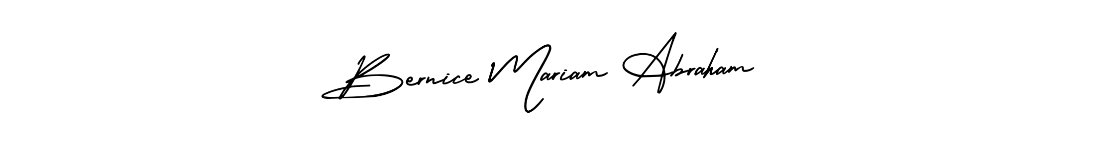 Design your own signature with our free online signature maker. With this signature software, you can create a handwritten (AmerikaSignatureDemo-Regular) signature for name Bernice Mariam Abraham. Bernice Mariam Abraham signature style 3 images and pictures png