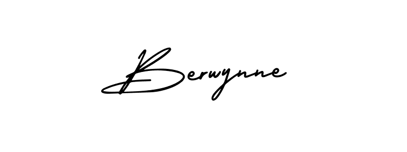 How to make Berwynne signature? AmerikaSignatureDemo-Regular is a professional autograph style. Create handwritten signature for Berwynne name. Berwynne signature style 3 images and pictures png