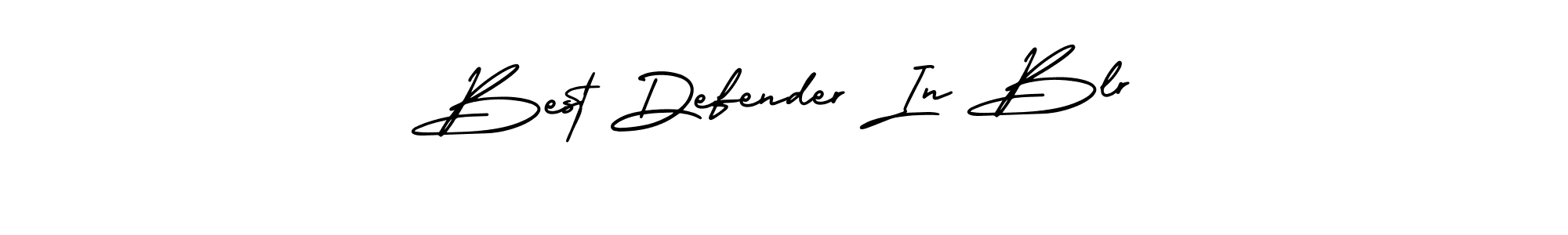 The best way (AmerikaSignatureDemo-Regular) to make a short signature is to pick only two or three words in your name. The name Best Defender In Blr include a total of six letters. For converting this name. Best Defender In Blr signature style 3 images and pictures png