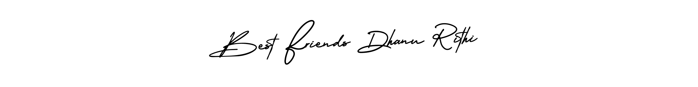 Make a beautiful signature design for name Best Friends Dhanu Rithi. With this signature (AmerikaSignatureDemo-Regular) style, you can create a handwritten signature for free. Best Friends Dhanu Rithi signature style 3 images and pictures png