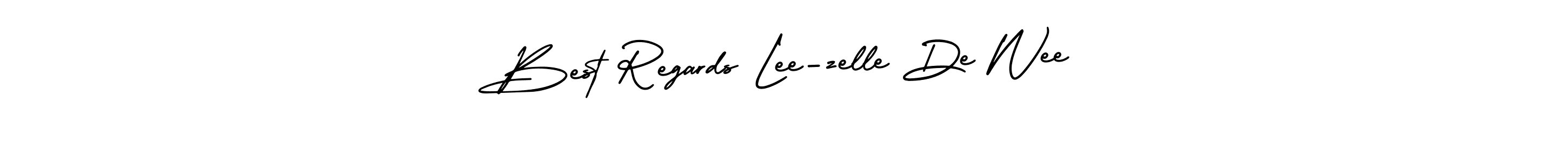 Similarly AmerikaSignatureDemo-Regular is the best handwritten signature design. Signature creator online .You can use it as an online autograph creator for name Best Regards Lee-zelle De Wee. Best Regards Lee-zelle De Wee signature style 3 images and pictures png