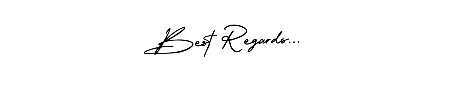 Similarly AmerikaSignatureDemo-Regular is the best handwritten signature design. Signature creator online .You can use it as an online autograph creator for name Best Regards.... Best Regards... signature style 3 images and pictures png