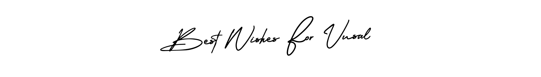 Check out images of Autograph of Best Wishes For Vusal name. Actor Best Wishes For Vusal Signature Style. AmerikaSignatureDemo-Regular is a professional sign style online. Best Wishes For Vusal signature style 3 images and pictures png