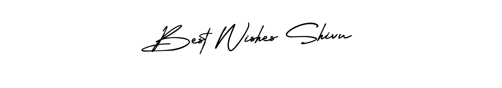 How to Draw Best Wishes Shivu signature style? AmerikaSignatureDemo-Regular is a latest design signature styles for name Best Wishes Shivu. Best Wishes Shivu signature style 3 images and pictures png