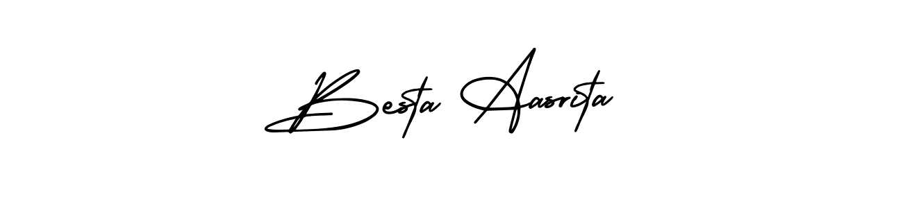 This is the best signature style for the Besta Aasrita name. Also you like these signature font (AmerikaSignatureDemo-Regular). Mix name signature. Besta Aasrita signature style 3 images and pictures png