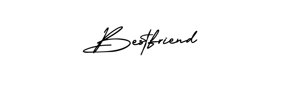Also You can easily find your signature by using the search form. We will create Bestfriend name handwritten signature images for you free of cost using AmerikaSignatureDemo-Regular sign style. Bestfriend signature style 3 images and pictures png