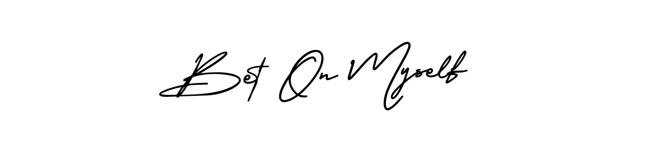 Here are the top 10 professional signature styles for the name Bet On Myself. These are the best autograph styles you can use for your name. Bet On Myself signature style 3 images and pictures png