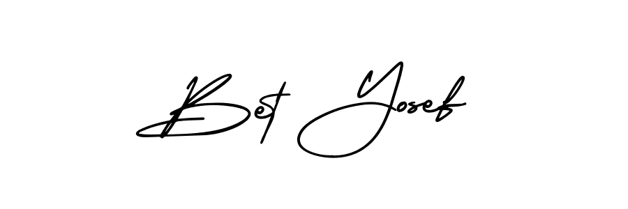 Make a beautiful signature design for name Bet Yosef. With this signature (AmerikaSignatureDemo-Regular) style, you can create a handwritten signature for free. Bet Yosef signature style 3 images and pictures png