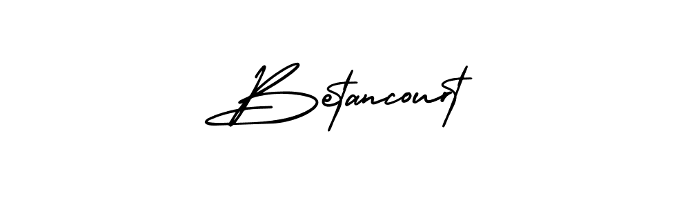 The best way (AmerikaSignatureDemo-Regular) to make a short signature is to pick only two or three words in your name. The name Betancourt include a total of six letters. For converting this name. Betancourt signature style 3 images and pictures png
