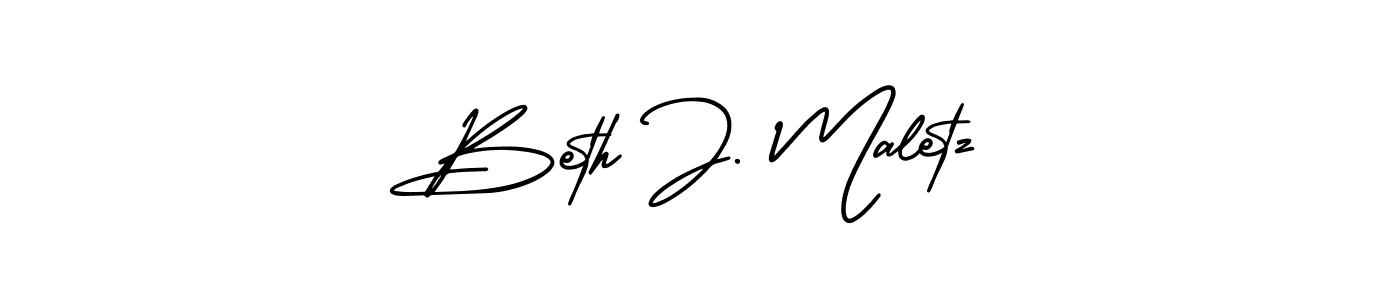 AmerikaSignatureDemo-Regular is a professional signature style that is perfect for those who want to add a touch of class to their signature. It is also a great choice for those who want to make their signature more unique. Get Beth J. Maletz name to fancy signature for free. Beth J. Maletz signature style 3 images and pictures png