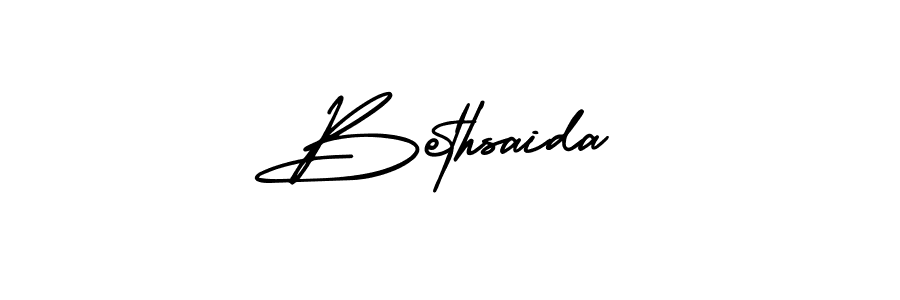 How to Draw Bethsaida signature style? AmerikaSignatureDemo-Regular is a latest design signature styles for name Bethsaida. Bethsaida signature style 3 images and pictures png