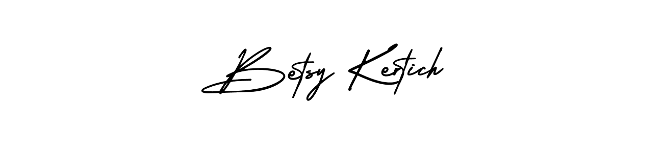 Best and Professional Signature Style for Betsy Kertich. AmerikaSignatureDemo-Regular Best Signature Style Collection. Betsy Kertich signature style 3 images and pictures png