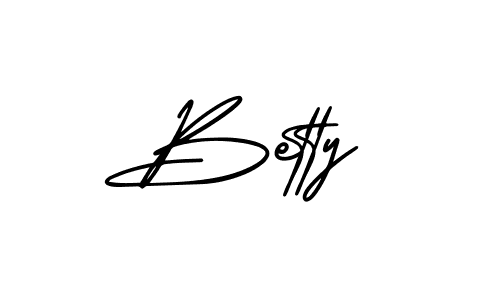 Make a beautiful signature design for name Betty. With this signature (AmerikaSignatureDemo-Regular) style, you can create a handwritten signature for free. Betty signature style 3 images and pictures png