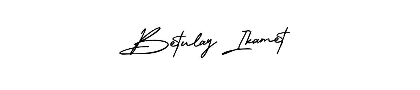Use a signature maker to create a handwritten signature online. With this signature software, you can design (AmerikaSignatureDemo-Regular) your own signature for name Betulay Ikamet. Betulay Ikamet signature style 3 images and pictures png