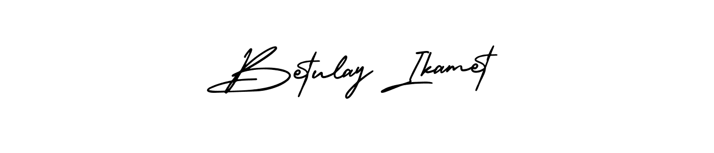 How to make Betulay Ikamet signature? AmerikaSignatureDemo-Regular is a professional autograph style. Create handwritten signature for Betulay Ikamet name. Betulay Ikamet signature style 3 images and pictures png