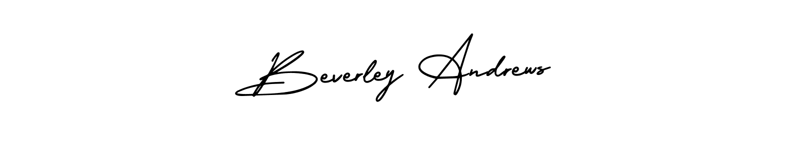 Check out images of Autograph of Beverley Andrews name. Actor Beverley Andrews Signature Style. AmerikaSignatureDemo-Regular is a professional sign style online. Beverley Andrews signature style 3 images and pictures png