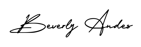 Give your name Beverly Andes an exquisite flair with the AmerikaSignatureDemo-Regular script font. Ideal for contracts, resumes, and formal letterheads. Beverly Andes signature style 3 images and pictures png