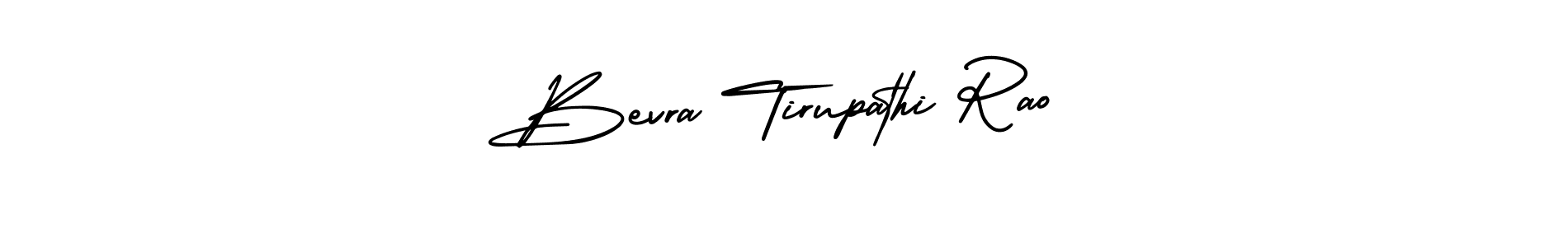 This is the best signature style for the Bevra Tirupathi Rao name. Also you like these signature font (AmerikaSignatureDemo-Regular). Mix name signature. Bevra Tirupathi Rao signature style 3 images and pictures png