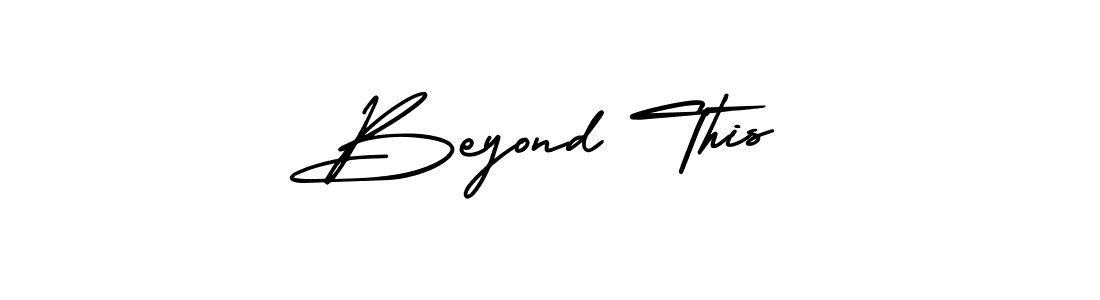 You can use this online signature creator to create a handwritten signature for the name Beyond This. This is the best online autograph maker. Beyond This signature style 3 images and pictures png