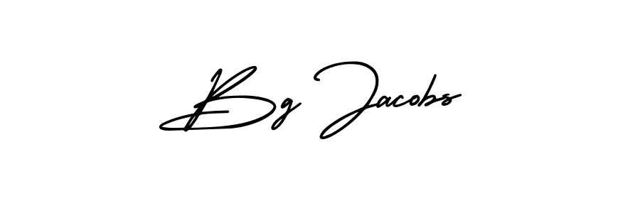Create a beautiful signature design for name Bg Jacobs. With this signature (AmerikaSignatureDemo-Regular) fonts, you can make a handwritten signature for free. Bg Jacobs signature style 3 images and pictures png