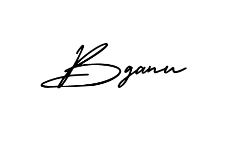 Use a signature maker to create a handwritten signature online. With this signature software, you can design (AmerikaSignatureDemo-Regular) your own signature for name Bganu. Bganu signature style 3 images and pictures png
