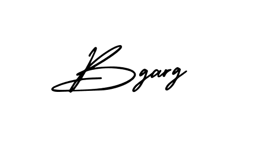 How to make Bgarg signature? AmerikaSignatureDemo-Regular is a professional autograph style. Create handwritten signature for Bgarg name. Bgarg signature style 3 images and pictures png