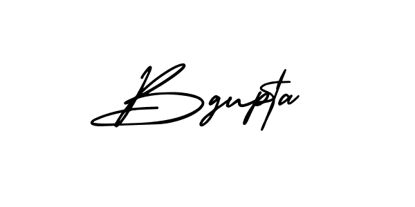 It looks lik you need a new signature style for name Bgupta. Design unique handwritten (AmerikaSignatureDemo-Regular) signature with our free signature maker in just a few clicks. Bgupta signature style 3 images and pictures png