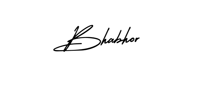 This is the best signature style for the Bhabhor name. Also you like these signature font (AmerikaSignatureDemo-Regular). Mix name signature. Bhabhor signature style 3 images and pictures png