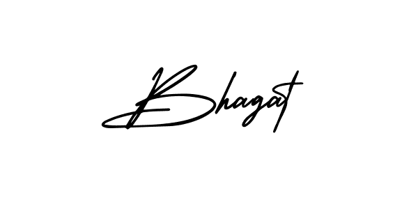 Design your own signature with our free online signature maker. With this signature software, you can create a handwritten (AmerikaSignatureDemo-Regular) signature for name Bhagat. Bhagat signature style 3 images and pictures png