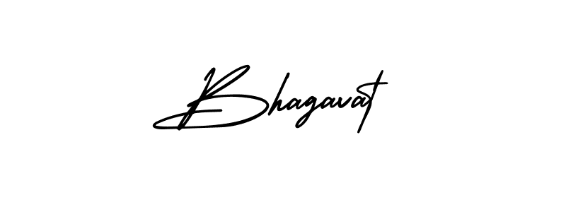 How to make Bhagavat name signature. Use AmerikaSignatureDemo-Regular style for creating short signs online. This is the latest handwritten sign. Bhagavat signature style 3 images and pictures png