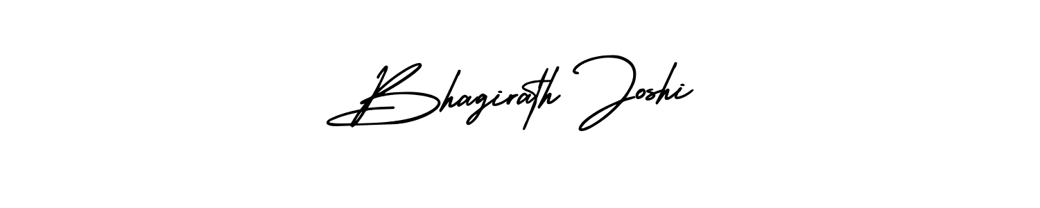 How to make Bhagirath Joshi signature? AmerikaSignatureDemo-Regular is a professional autograph style. Create handwritten signature for Bhagirath Joshi name. Bhagirath Joshi signature style 3 images and pictures png