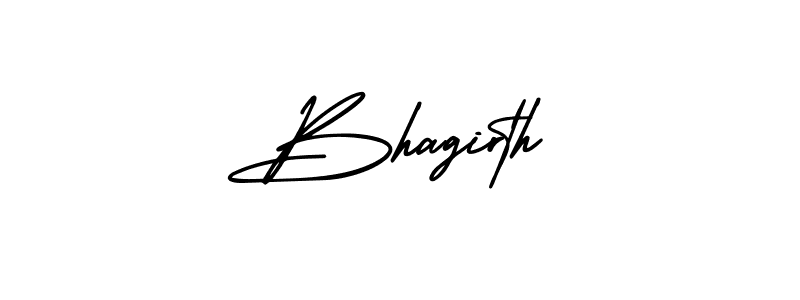 Bhagirth stylish signature style. Best Handwritten Sign (AmerikaSignatureDemo-Regular) for my name. Handwritten Signature Collection Ideas for my name Bhagirth. Bhagirth signature style 3 images and pictures png