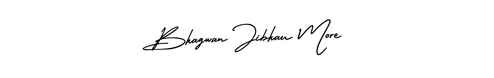 Bhagwan Jibhau More stylish signature style. Best Handwritten Sign (AmerikaSignatureDemo-Regular) for my name. Handwritten Signature Collection Ideas for my name Bhagwan Jibhau More. Bhagwan Jibhau More signature style 3 images and pictures png