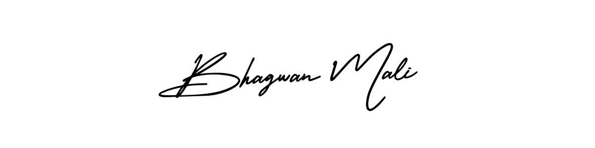 Make a beautiful signature design for name Bhagwan Mali. With this signature (AmerikaSignatureDemo-Regular) style, you can create a handwritten signature for free. Bhagwan Mali signature style 3 images and pictures png