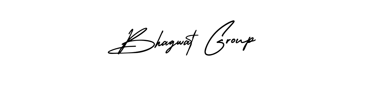 Design your own signature with our free online signature maker. With this signature software, you can create a handwritten (AmerikaSignatureDemo-Regular) signature for name Bhagwat Group. Bhagwat Group signature style 3 images and pictures png