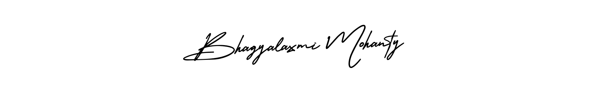 You should practise on your own different ways (AmerikaSignatureDemo-Regular) to write your name (Bhagyalaxmi Mohanty) in signature. don't let someone else do it for you. Bhagyalaxmi Mohanty signature style 3 images and pictures png