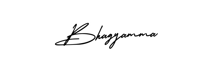 Make a beautiful signature design for name Bhagyamma. Use this online signature maker to create a handwritten signature for free. Bhagyamma signature style 3 images and pictures png