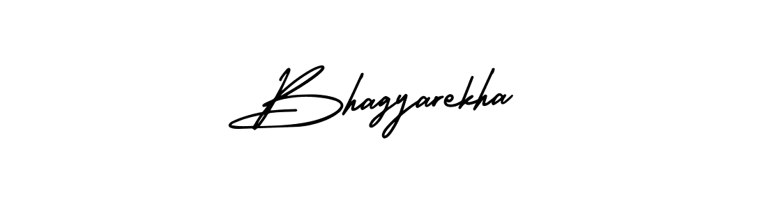 It looks lik you need a new signature style for name Bhagyarekha. Design unique handwritten (AmerikaSignatureDemo-Regular) signature with our free signature maker in just a few clicks. Bhagyarekha signature style 3 images and pictures png